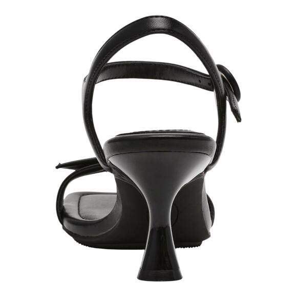 Anne Klein Women's Jia Knot Ankle Strap Dress Sandals Black Size 8 1/2 - Picture 3 of 5